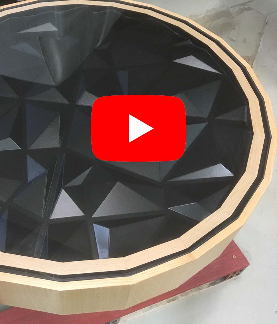 Moderni sohvapöytä Black Diamond